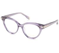 Just Cavalli Occhiali da Vista Roberto Cavalli, Bordeaux Shiny Transp-Dark, 54/17/140 Unisex-Adulto