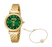 Just Cavalli Orologio Analogico al Quarzo Donna con Cinturino in Acciaio Inox JC1L266M0035