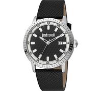 Just Cavalli Orologio Analogico al Quarzo Uomo con Cinturino in Pelle JC1G216L0015