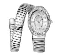 Just Cavalli - Orologio Ovale Signature Snake - - Accessories - Donna - Grigio - ONE SIZE