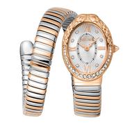 Just Cavalli - Orologio Ovale Signature Snake - - Accessories - Donna - Rosa - ONE SIZE