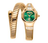 Just Cavalli - Orologio Pentagonal Petite Signature Snake Brillante - - Accessories - Donna - Giallo - ONE SIZE