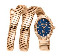Just Cavalli - Orologio Signature Snake - - Accessories - Donna - Rosa - ONE SIZE