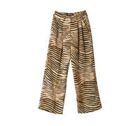 Just Cavalli - Pantaloni Animalier Gamba Larga - - Trousers - Donna - Multicolore - M