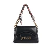 Just Cavalli Puffy Foulard Borsa a spalla nero, pelle sintetica, donna
