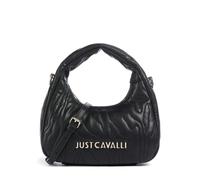 Just Cavalli Quilted Zebra Borsa a mano nero, pelle sintetica, donna
