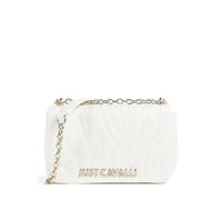 Just Cavalli Quilted Zebra Borsa a spalla bianco, pelle sintetica, donna