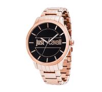 Just Cavalli R7253127525 Women’s Quartz Watch - Rose Gold Steel, Black Dial