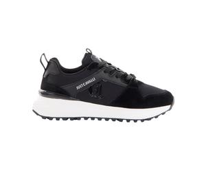 Just Cavalli, ,Shoes ,Donna ,Nero ,38 EU Roberto Basket Sneakers Città Basse