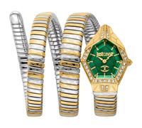 Just Cavalli Signature Snake Mesmerizing - Orologio Da Polso Da Donna Al Quarzo Moda