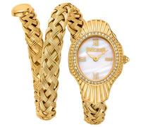 Orologio Just Cavalli JC1L305M0025 da Donna Bianco Antico in Acciaio