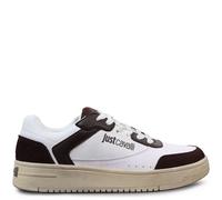 JUST CAVALLI - Sneakers bianca-marrone per uomo