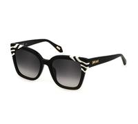 Just Cavalli Sunglasses Sjc044v Black W/White Temple 54/19/140 Donna Occhiali