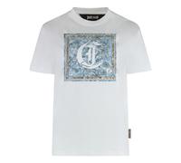 Just Cavalli - T-shirt con stampa - - Tops - Donna - Bianco - S