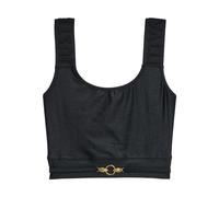 Just Cavalli - Top Corto Serpenti - - Tops - Donna - Nero - XS