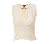 Just Cavalli - Top Senza Maniche - - Tops - Donna - Bianco - S