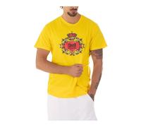 Just Cavalli, ,Tops ,Uomo ,Giallo ,M T-shirt Uomo con Logo