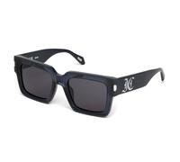 Just Cavalli Unisex SJC108V 0W47 Occhiali da sole Acetato Blu Fumo Squadrata Normale