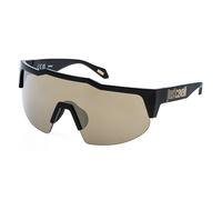 Just Cavalli Unisex SJC154 Z42G Occhiali da sole Iniettato Nero Fumo Maschera Normale