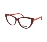 Just Cavalli Occhiali da vista VJC126 0U17 Acetato Rosso Ciliegia Farfalla Donna 57/14/140