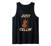 Just Cellin - Musicista per violoncello musicista, musica classica Canotta