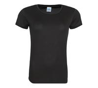 Just Cool Maglia Sportiva Donna In Poliestere Traspirante Con Scollo A Girocollo