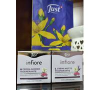 Just Crema Viso Giorno e notte Rigenerante con Stella Alpina e Rosa Alpina