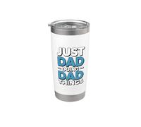 Just Dad Doing Dad Things Bicchiere termico in acciaio inox doppia parete
