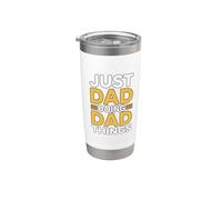 Just Dad Doing Dad Things Bicchiere termico in acciaio inox doppia parete
