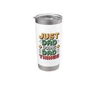Just Dad Doing Dad Things Bicchiere termico in acciaio inox doppia parete