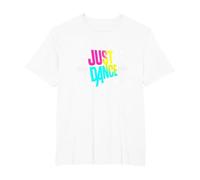 Just Dance: Vibrante scanalatura per Feste Maglietta, Uomo Taglie Grandi, Bianco, 4X Tall