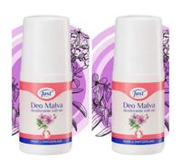 Just Deo Roll On Malva anallergico lenitivo delicato due pezzi
