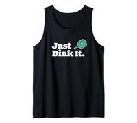 Just Dink It Funny Cute Pickleball Dink Team 80s Retro Canotta