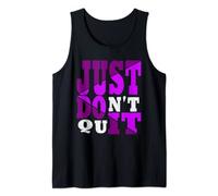 Just Don't Quit - Do It , motivazionale, Canotta