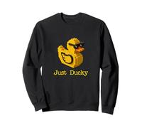 Just Ducky Funny Rubber Yellow Duck Childish blocks Style Felpa