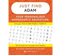 Just Find ADAM: Your Personalised Word Search Adventure: For puzzle enthusiasts of all ages!