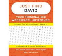Just Find DAVID: Your Personalised Word Search Adventure: For puzzle enthusiasts of all ages!