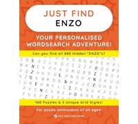 Just Find ENZO: Your Personalised Word Search Adventure: For puzzle enthusiasts of all ages!
