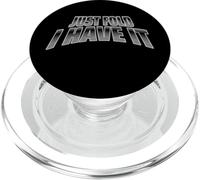 Just Fold I Have It Funny Creative Poker Card Player Design PopSockets PopGrip per MagSafe