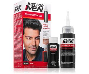 Just for Men Color Kit tinta per capelli per uomo colore H-55 Real Black 1 pz