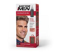 Shampoo Colorante 25 Castano Chiaro Kit JUST FOR MEN