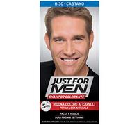 Shampoo Colorante 30 Castano 27,5ml+38,5ml JUST FOR MEN