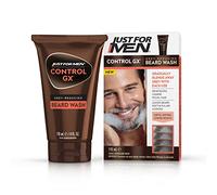 Just For Men Control GX - Lavaggio per barba Riduttore, per risultati sottili e naturali, tutte le sfumature, 118 ml.