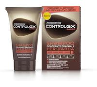 Just For Men Control GX Shampoo Colorante Graduale Per Barba, Riduce Gradualmente I Peli Grigi Ad Ogni Lavaggio Per Un Look Naturale, Adatto A Tutte Le Tonalità, 118 ml