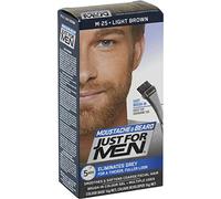 Just For Men, gel colorante per barba e baffi, colore: marrone chiaro, 28,4 ml (etichetta in lingua italiana non garantita)