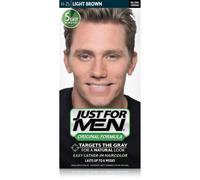 Just For Men H-25 Detergente per peli grigi da uomo - Castano chiaro 66 ml