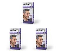 Just for Men Touch of Gray, Castano, Trattamento Colorante Graduale, Con Pettine Applicatore, Elimina Parte Del Grigio Per Un Look Brizzolato Naturale (Confezione da 3)