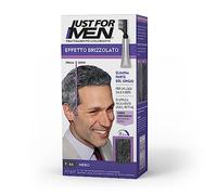 Just For Men Touch Of Gray, Trattamento Colorante Graduale Per Capelli Grigi Uomo, Per Un Look Brizzolato Naturale, Colore Nero, T55