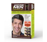 Just for men Twshiny Control GX Grey Reducing Shampoo, gradually Colors Hair, 118 ml