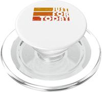 Just For Today Narcotics AA NA Anniversario pulito e sobrio PopSockets PopGrip per MagSafe